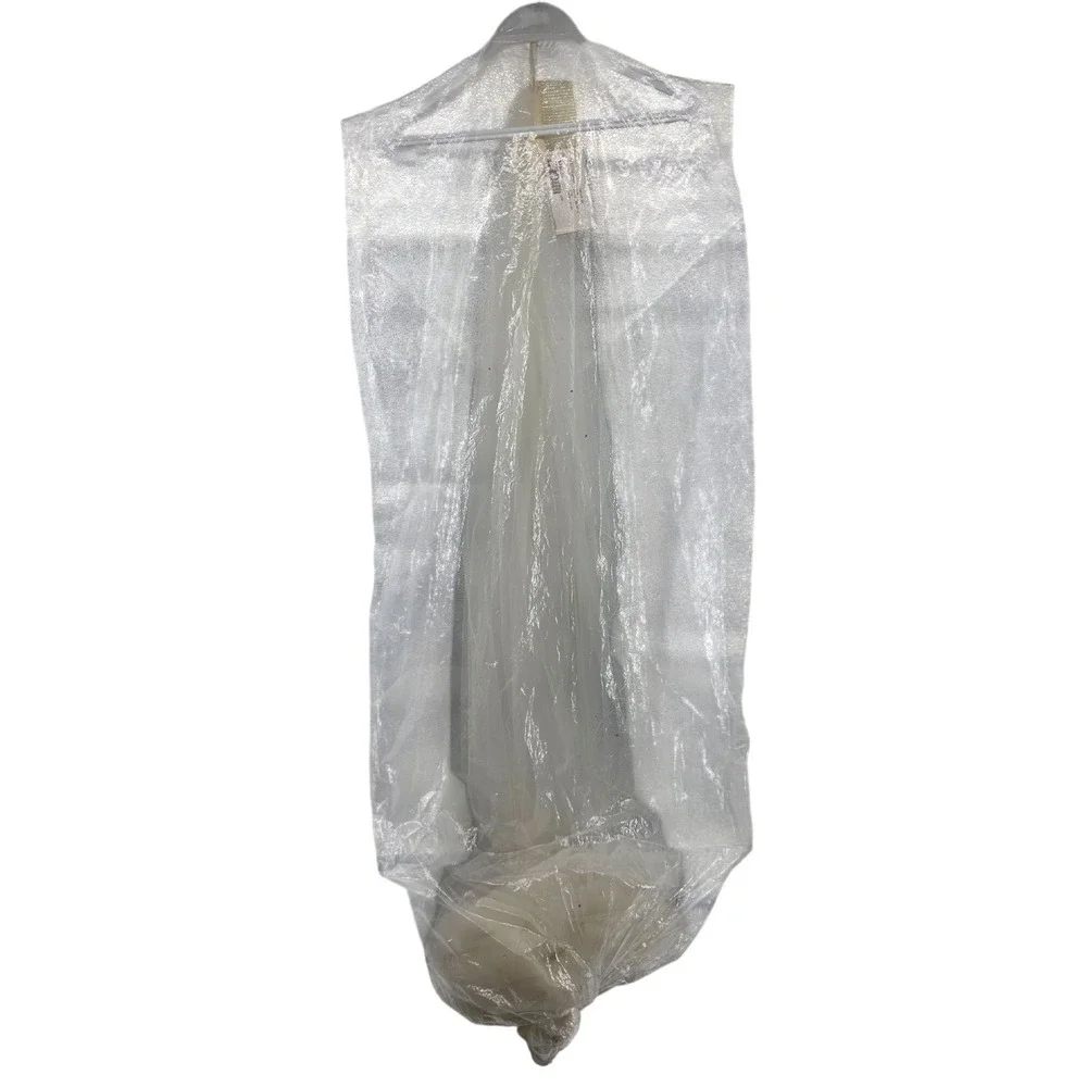 NWT Cathedral Wedding Veil Crystal Rhinestone‎ Ivory
